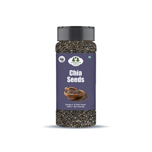 Chia Seeds – 250gm | Fiber & Protein Packed Super Seeds