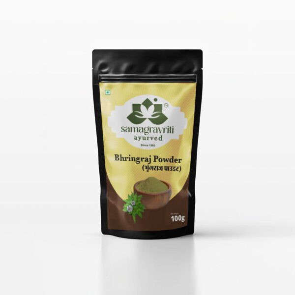 Bhringraj Powder – 100gm | King Herb for Hair Growth & Scalp Nourishment