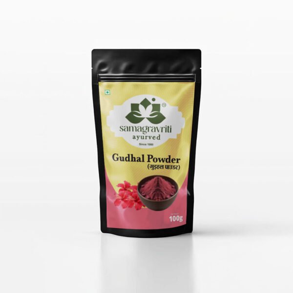 Gudhal Powder for Hair & Skin – 100gm | Ayurvedic Hibiscus Powder Online