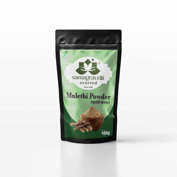 Mulethi Powder – 100gm | Respiratory Support & Skin Soothing Herb